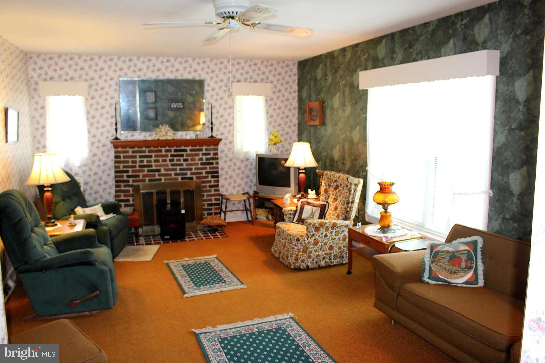 14612 Barkdoll Road Hagerstown, MD 21742 - Photo 3 of 20 Living Room W/FP