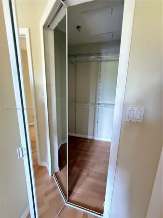 a view of closet