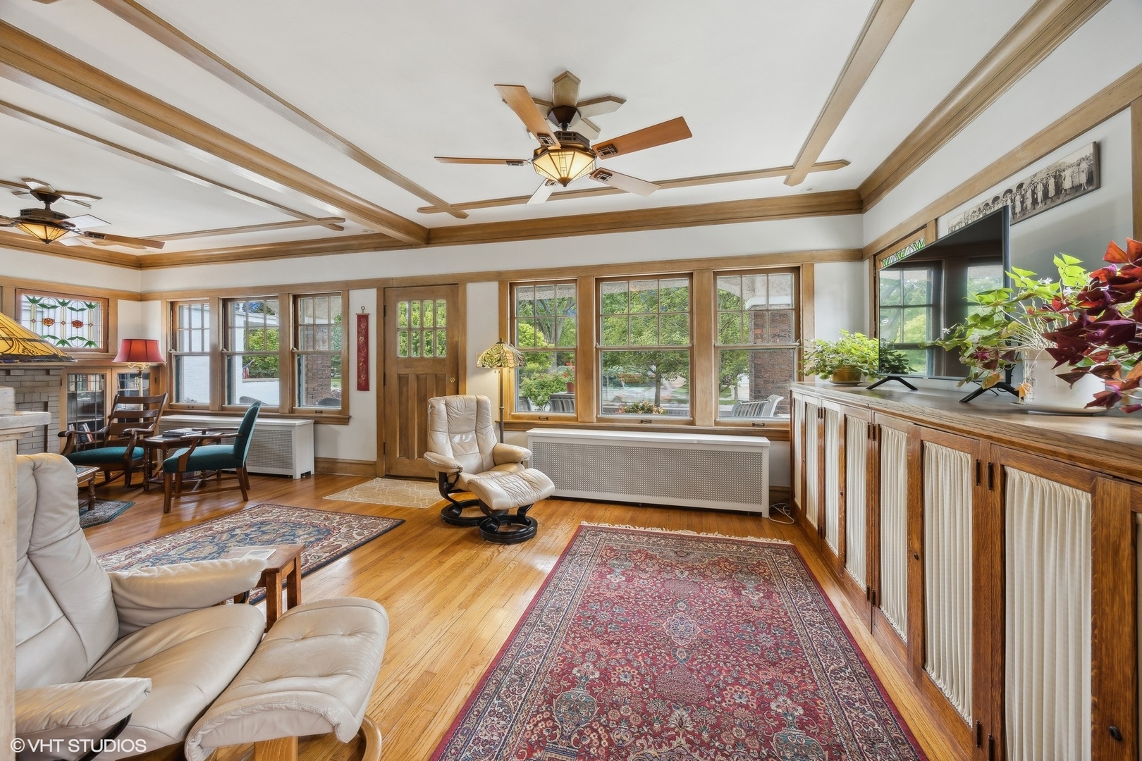 208 Woodside Road Riverside, IL 60546 - Photo 6 of 37 a living room with furniture and a large window