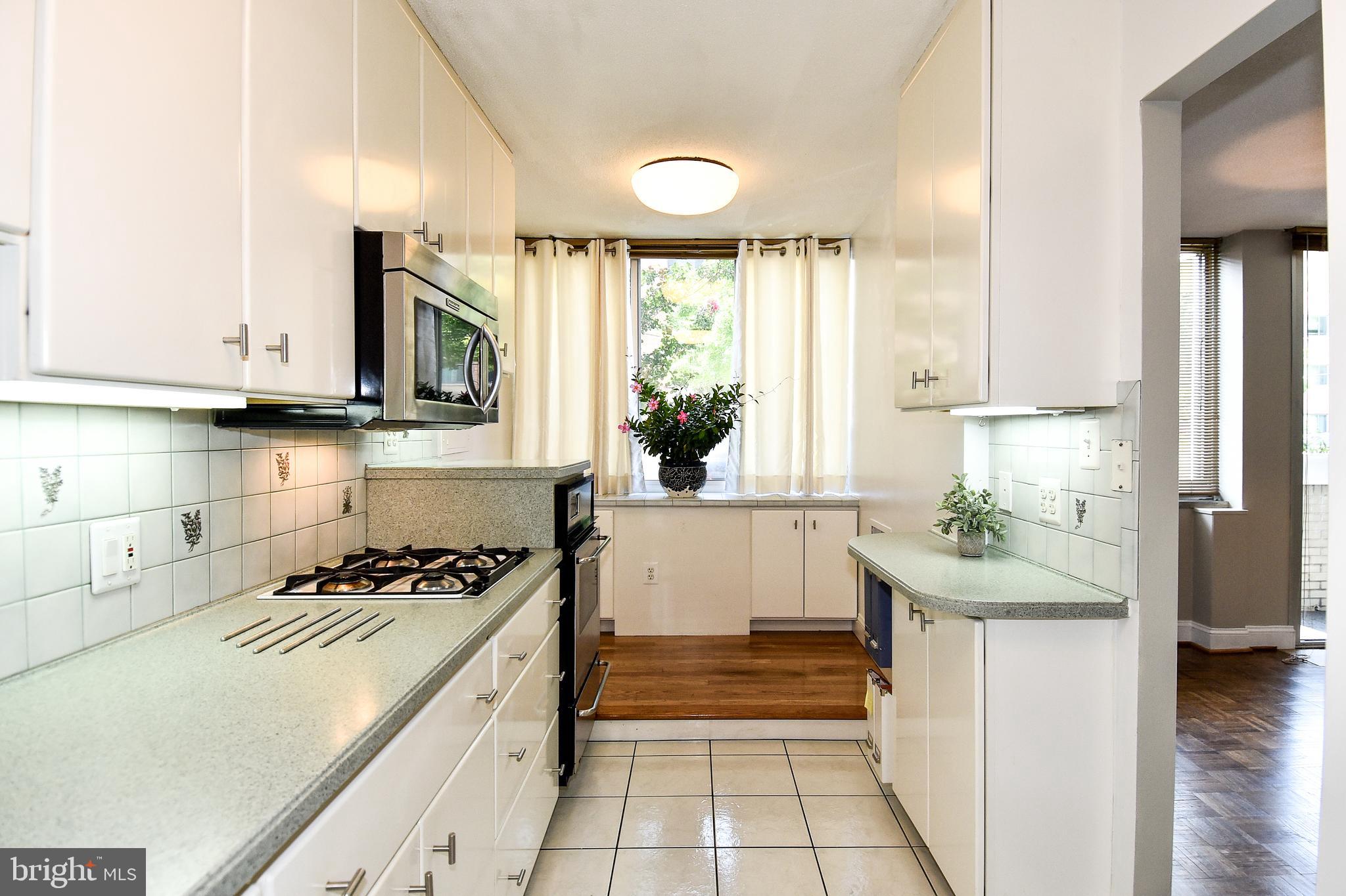 1301 South Arlington Ridge Road, Unit 110 Arlington, VA 22202 - Photo 5 of 45 a kitchen with a sink and cabinets