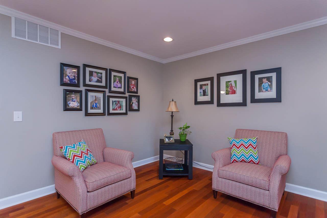 3145 Merrianne Drive Raleigh, NC 27607 - Photo 12 of 25 This versatile area is open to the family room and the kitchen. Living Room or Music Room