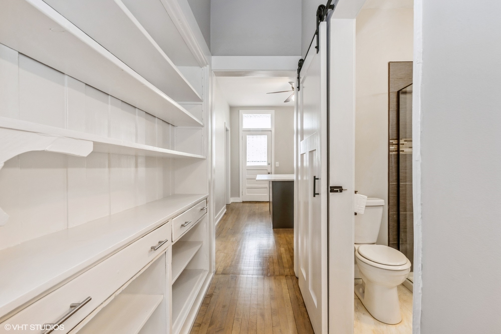 2622 West Crystal Street, Unit 2 Chicago, IL 60622 - Photo 7 of 10 a bathroom with a toilet and a shower