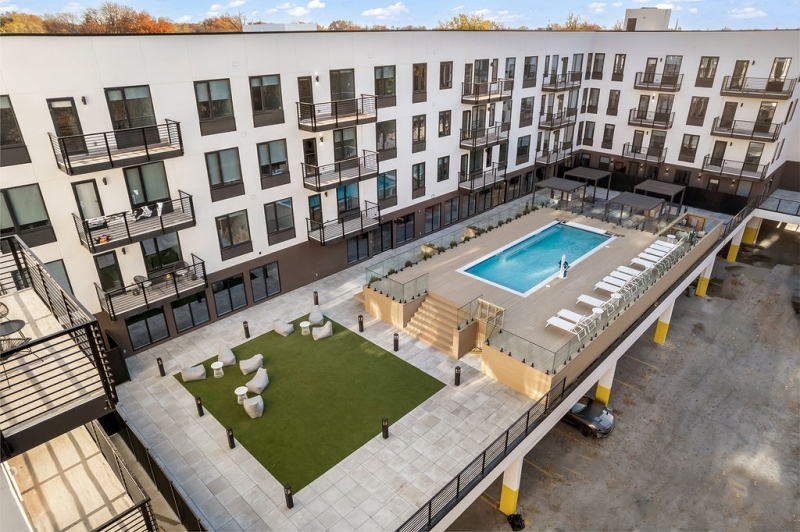 803 South Avenue, Unit 503 Plainfield, NJ 07062 - Photo 29 of 45 a view of a chairs and table in a patio