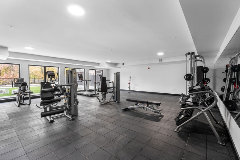 803 South Avenue, Unit 503 Plainfield, NJ 07062 - Photo 41 of 45 a view of a room with gym equipment