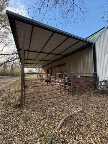 a view of outdoor space with lots of trees