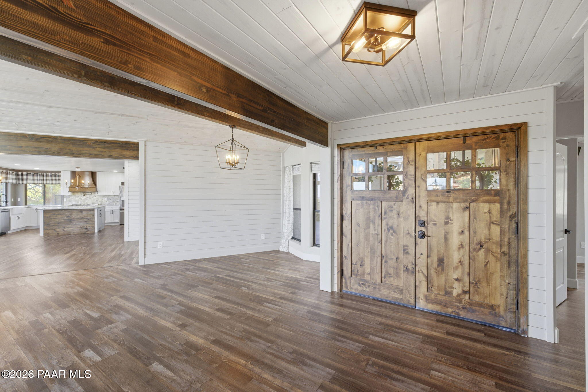1140 Tanglewood Road Prescott, AZ 86303 - Photo 14 of 55 Foyer - Beamed Ceilings