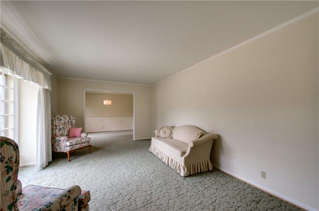 5326 Overton Road Nashville, TN 37220 - Photo 3 of 20 There is Great Natural Lighting in the Living Room. Hardwoods under carpets!