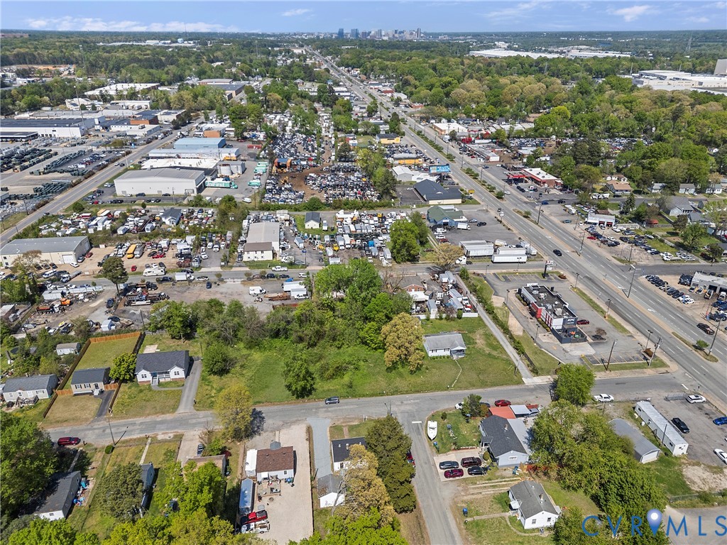 2700 Berry Road Richmond, VA 23234 - Photo 43 of 46 an aerial view of residential houses with outdoor space
