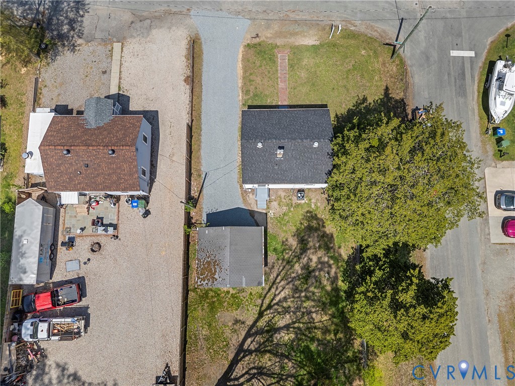 2700 Berry Road Richmond, VA 23234 - Photo 45 of 46 an aerial view of residential houses with outdoor space and parking