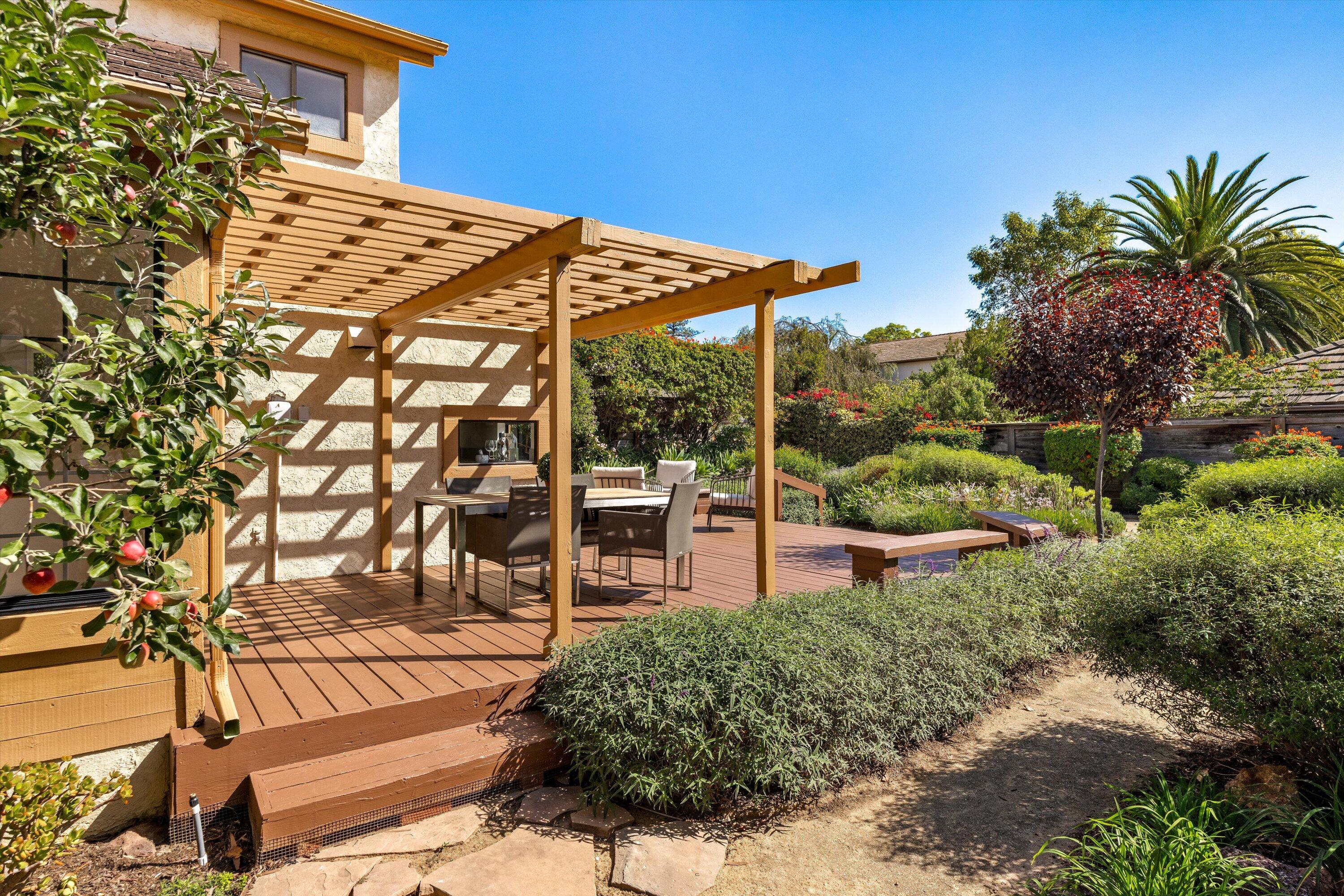 779 Dos Hermanos Road Santa Barbara, CA 93111 - Photo 25 of 33 a view of a backyard