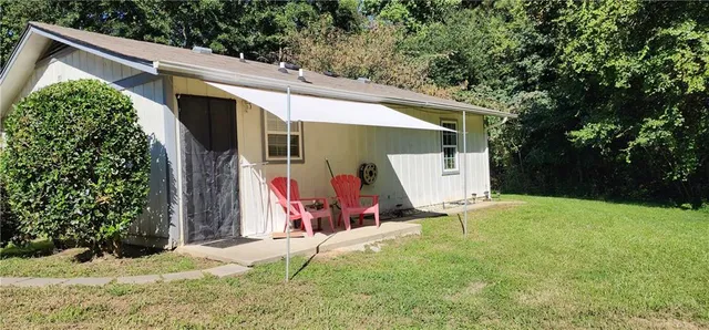 a view of outdoor space and yard