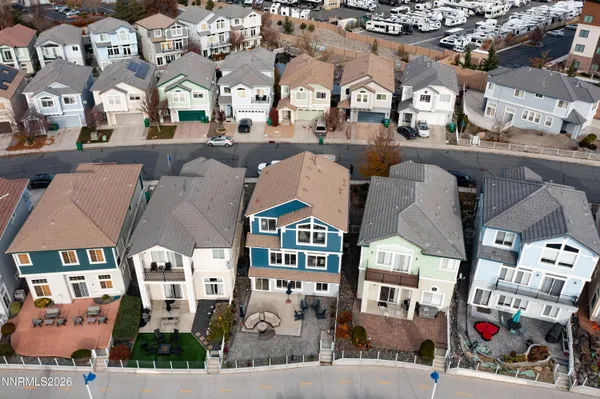 a view of a terrace with furniture and stove