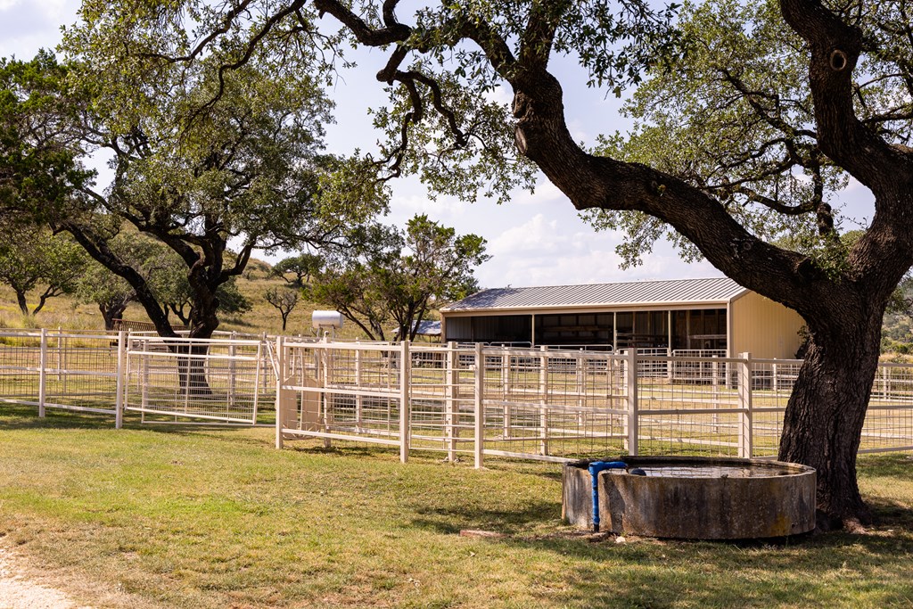945 Elm Pass Road Center Point, TX 78010 - Photo 12 of 37 Pens & Barn, ALL UTILITIES ARE BURIED. NO OVERHEAD POWER LINES.