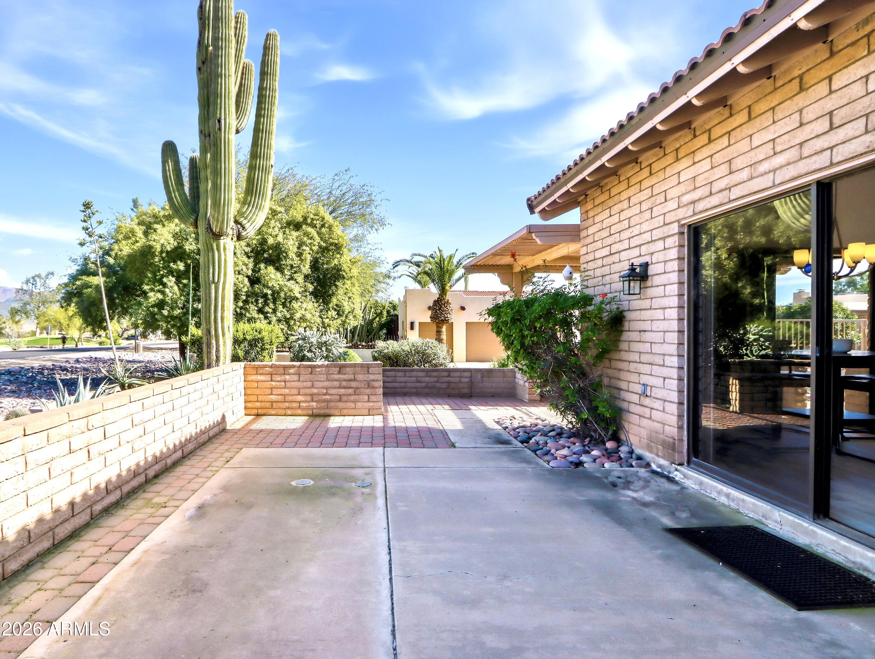 18814 East Loredo Lane Rio Verde, AZ 85263 - Photo 32 of 34 a view of a pathway both side of building