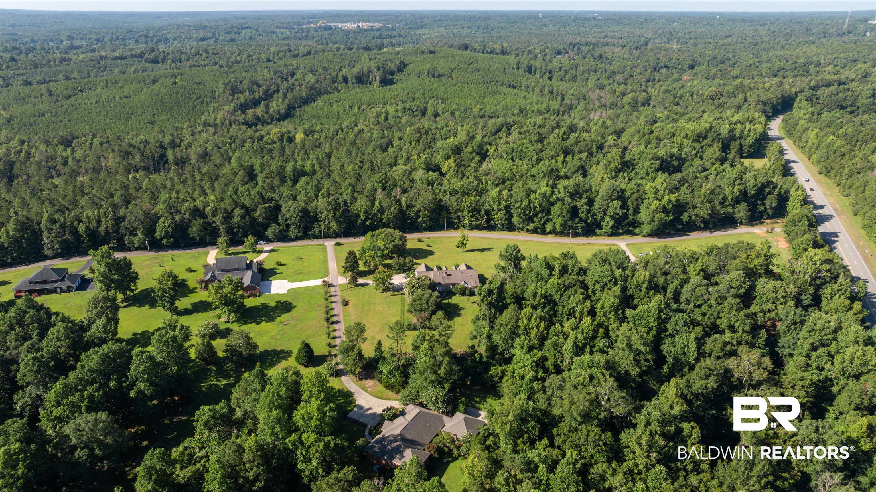 141 Blue Ridge Drive Monroeville, AL 36460 - Photo 38 of 40 View of property location featuring a heavily wooded area