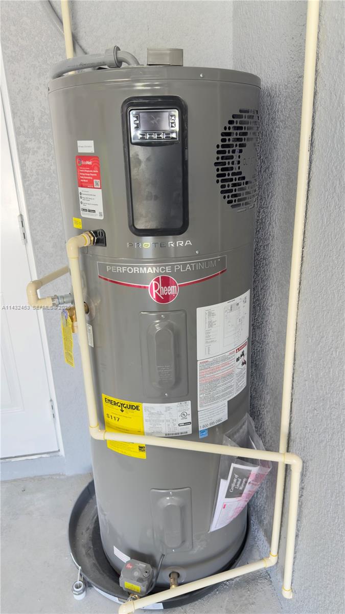 3433 Jeffcott Street Fort Myers, FL 33916 - Photo 40 of 41 a view of water heater room