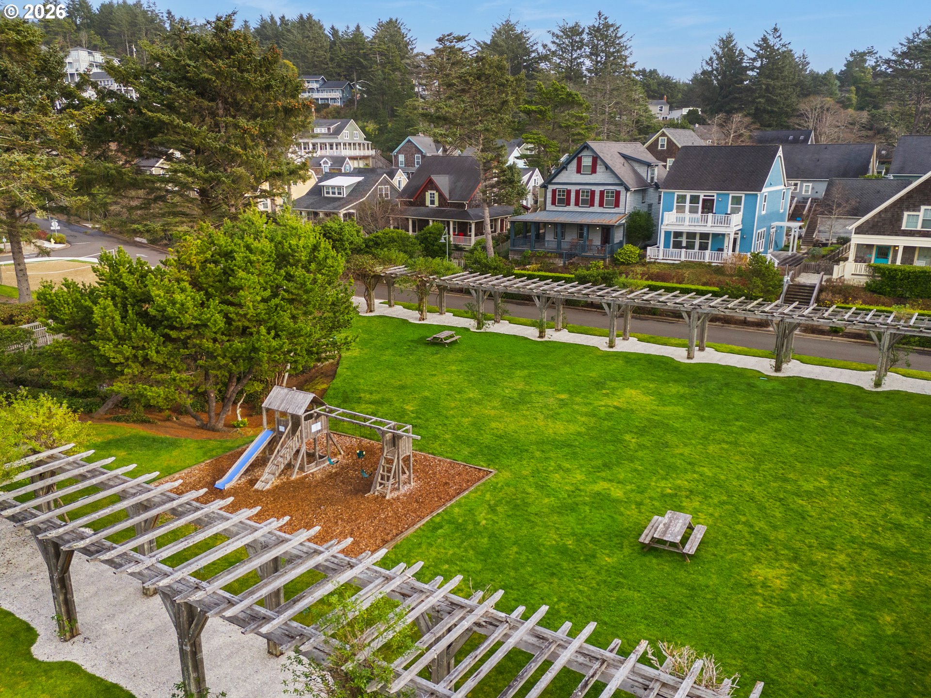 2746 Southwest Barnacle Avenue Lincoln City, OR 97367 - Photo 43 of 48 a view of a house with a big yard