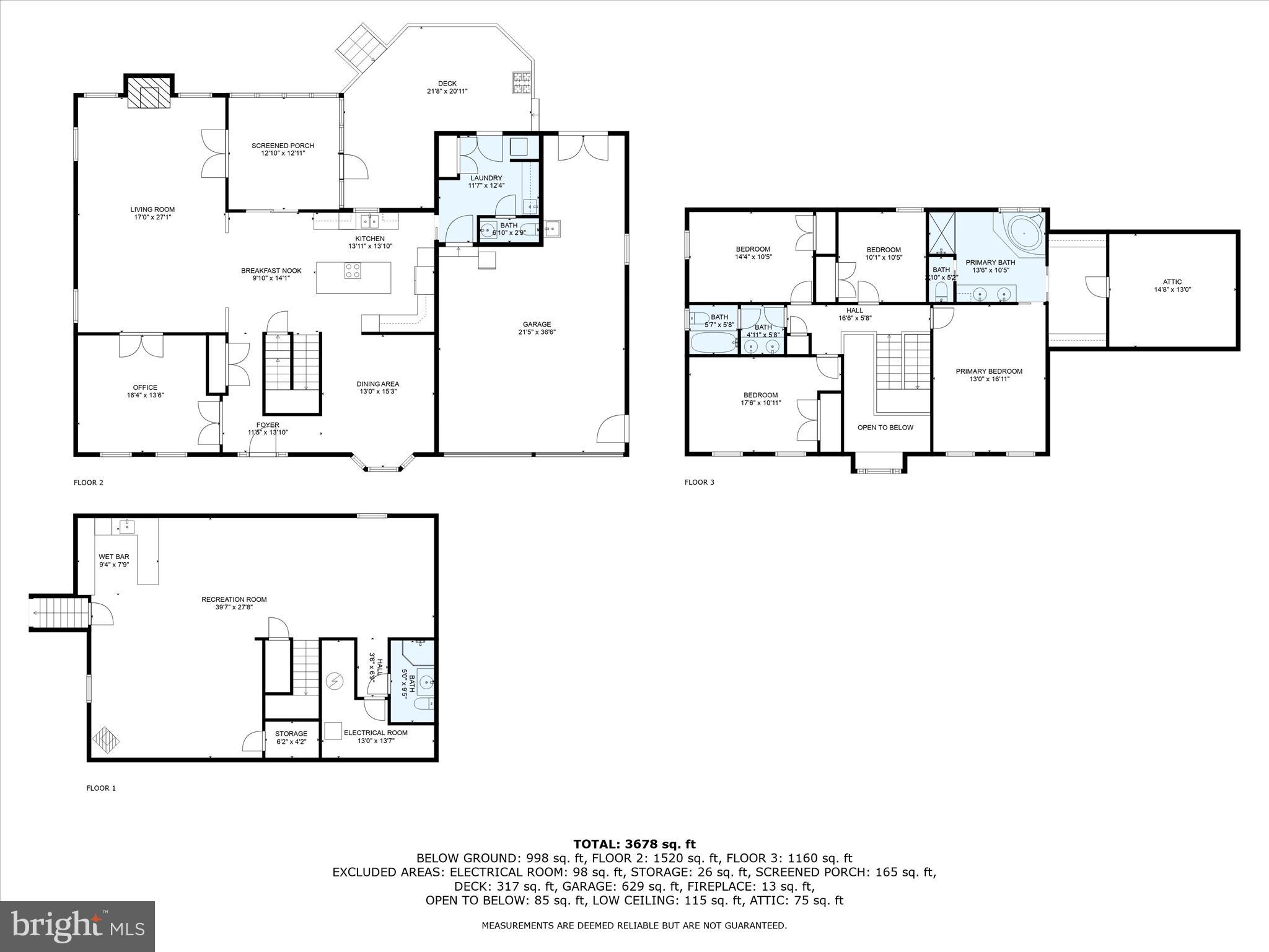 13 Field Lane Lititz, PA 17543 - Photo 45 of 45 Floorplan