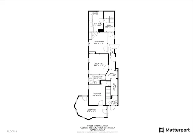 a picture of floor plan