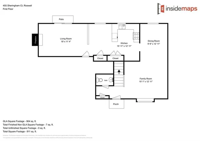 $2,645 | 455 Sheringham Court, Roswell, GA 30076