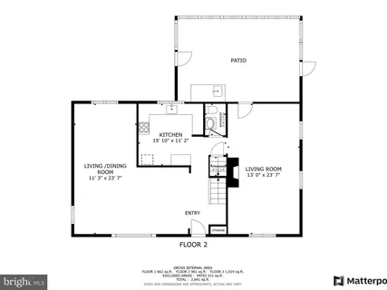 a picture of floor plan
