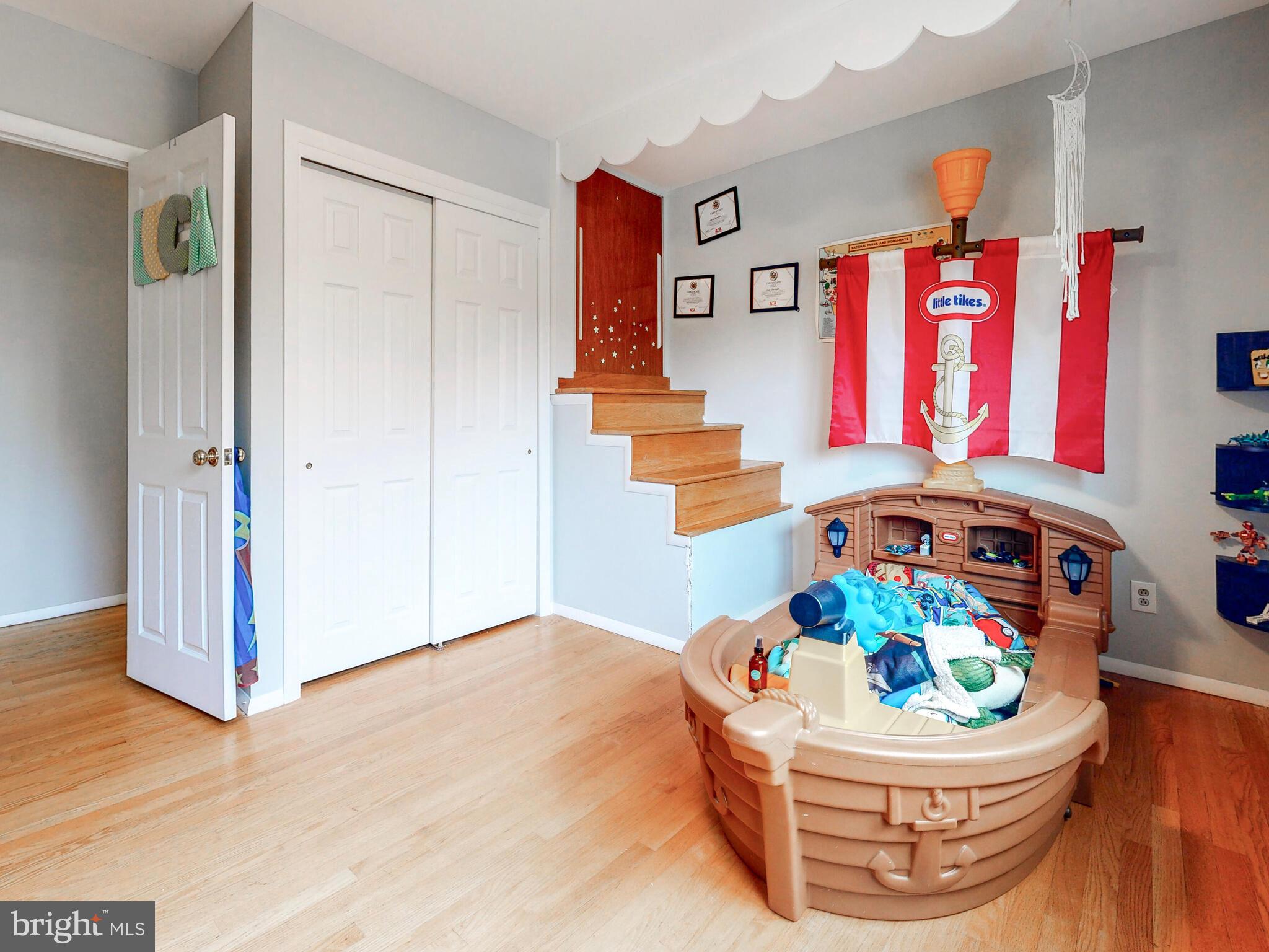 707 Linwood Avenue Bel Air, MD 21014 - Photo 25 of 37 Bedroom #4 with Hardwood Floors