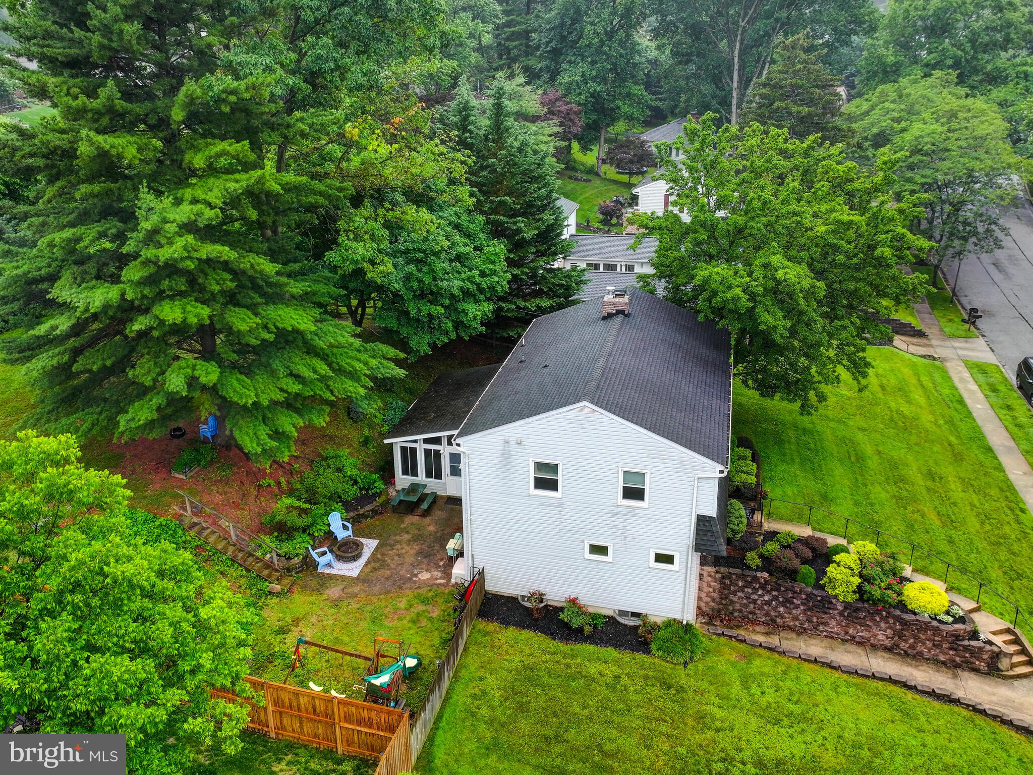 707 Linwood Avenue Bel Air, MD 21014 - Photo 31 of 37 Aerial View of side Extrerior