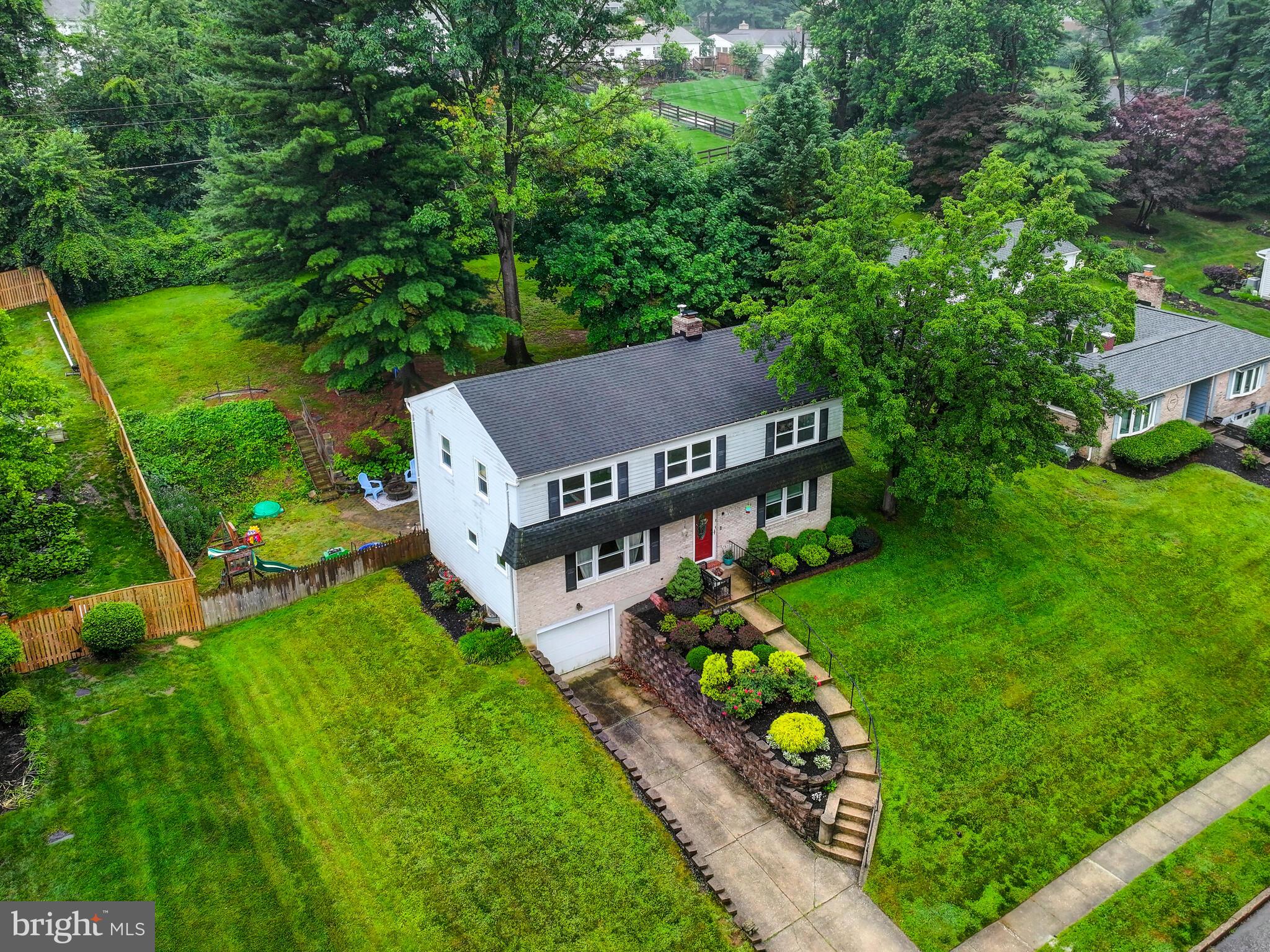 707 Linwood Avenue Bel Air, MD 21014 - Photo 32 of 37 Aerial View of Front Exterior