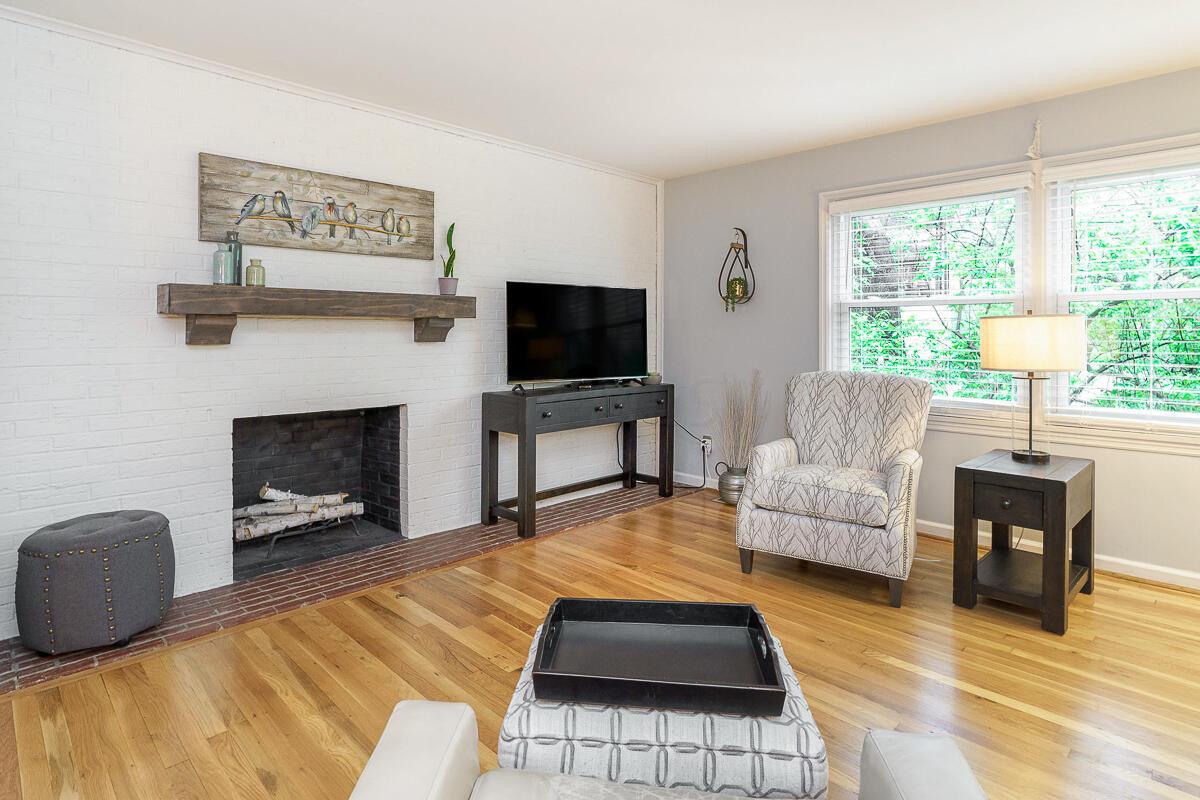 2611 Charing Road, Unit B Columbus, OH 43221 - Photo 5 of 23 Fireplace