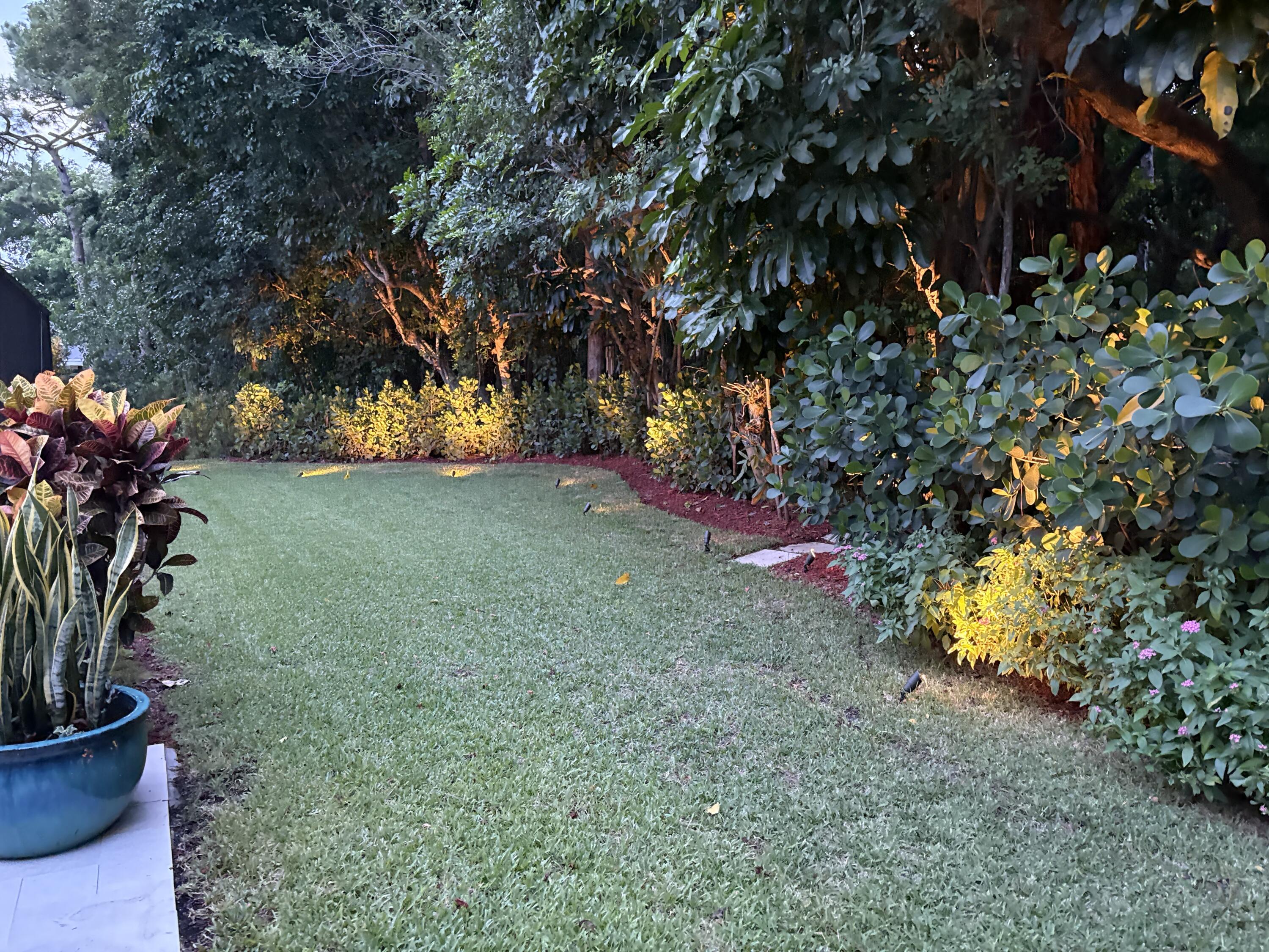 2421 Northwest 36th Street Boca Raton, FL 33431 - Photo 57 of 72 Backyard Light at Night