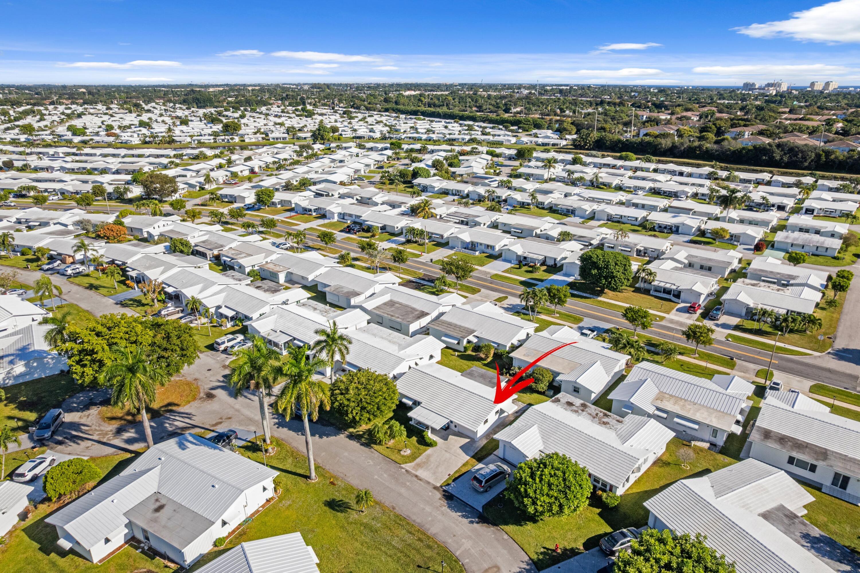 816 Southwest 18th Court Boynton Beach, FL 33426 - Photo 31 of 37 an aerial view of a city