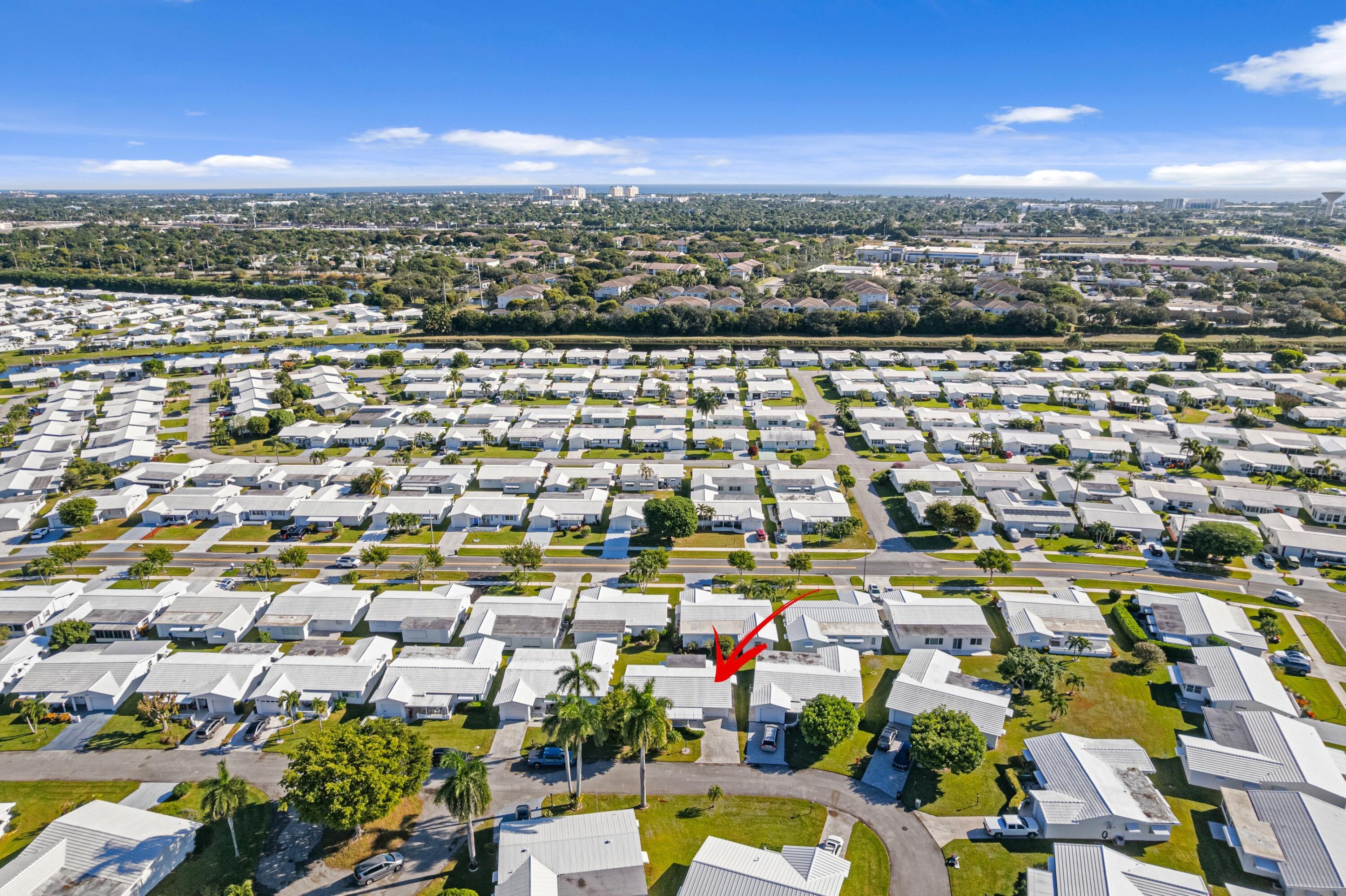 816 Southwest 18th Court Boynton Beach, FL 33426 - Photo 33 of 37 an aerial view of a city