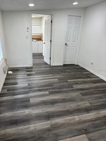 a view of wooden floor