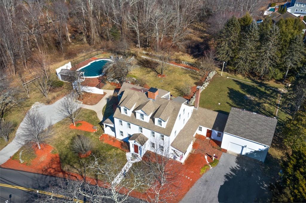220 Prospect Street Hingham, MA 02043 - Photo 2 of 41 an aerial view of a house with outdoor space