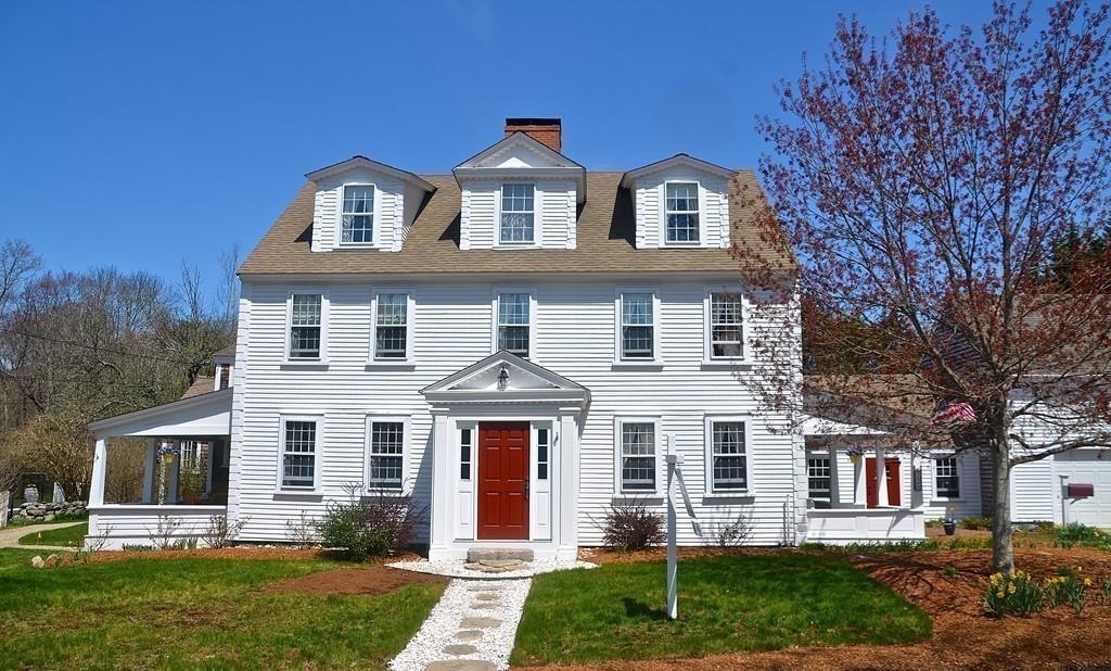 220 Prospect Street Hingham, MA 02043 - Photo 3 of 41 front view of a house with a yard