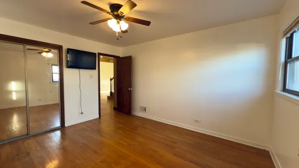 a view of an empty room with window