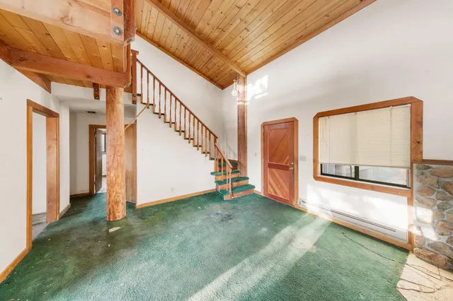 a view of front door