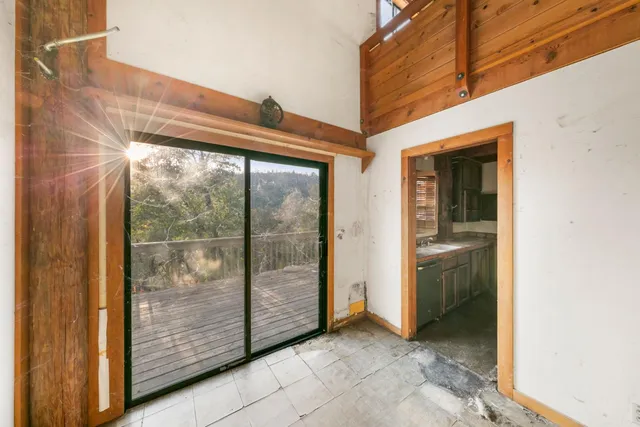 a view of a house with a swimming pool