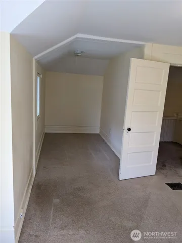 a backyard of a house