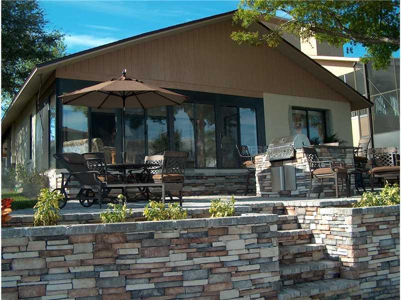 a view of the house with patio