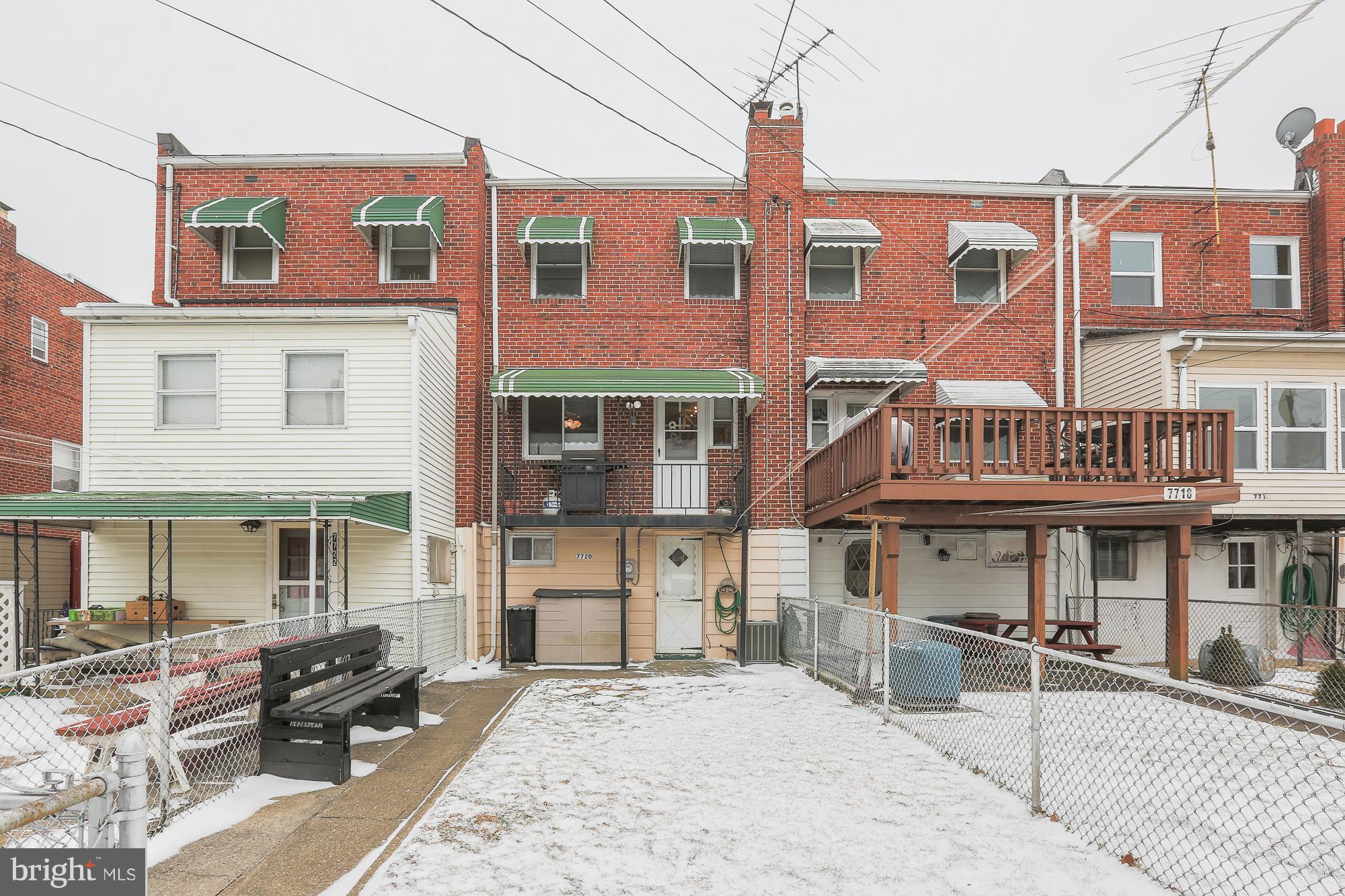 7720 Eastdale Road Baltimore, MD 21224 - Photo 25 of 26 walkout lower level, balcony off kitchen