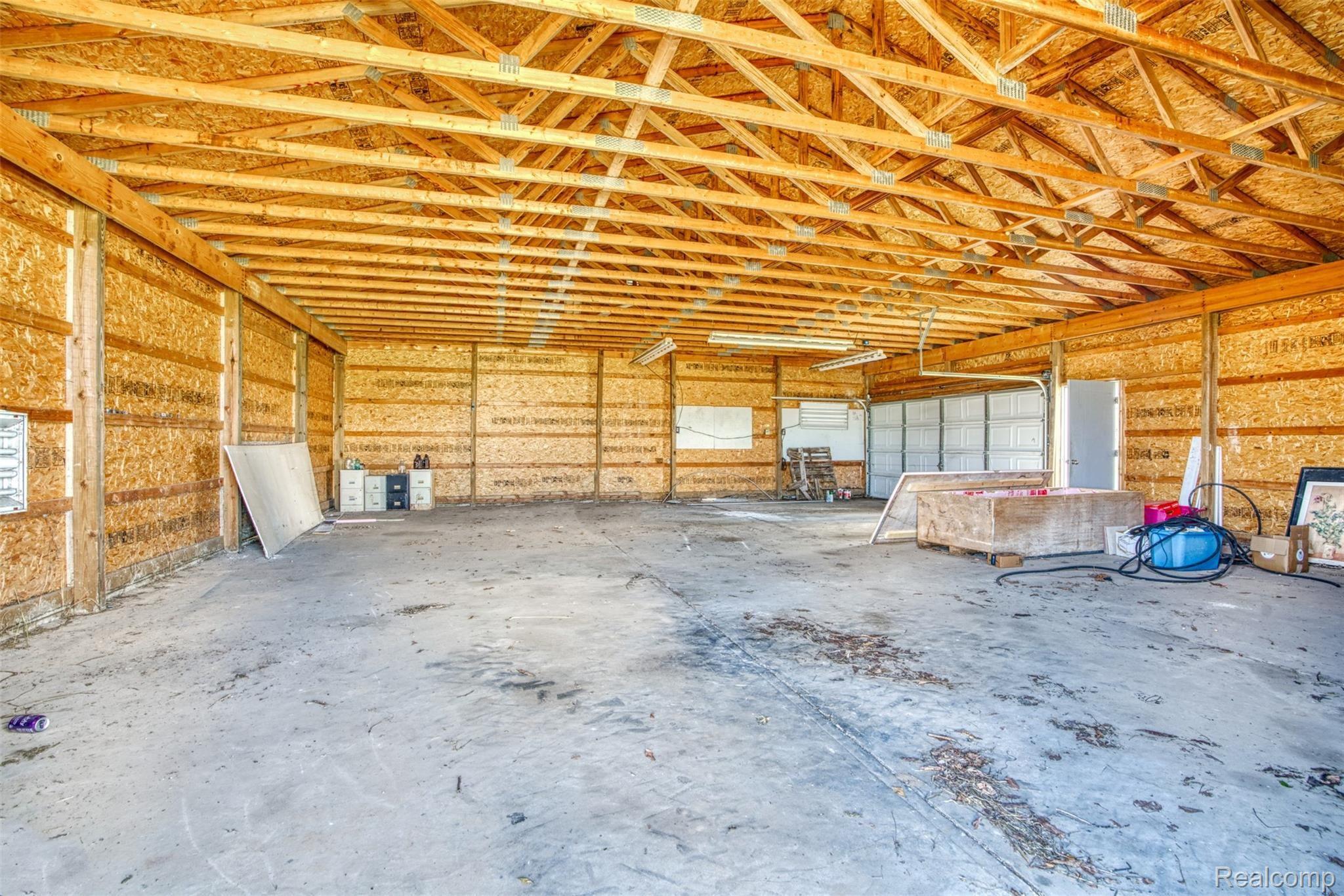 2980 Baseline Road Stockbridge, MI 49285 - Photo 7 of 28 2015 30'x40' cement floor outbuilding