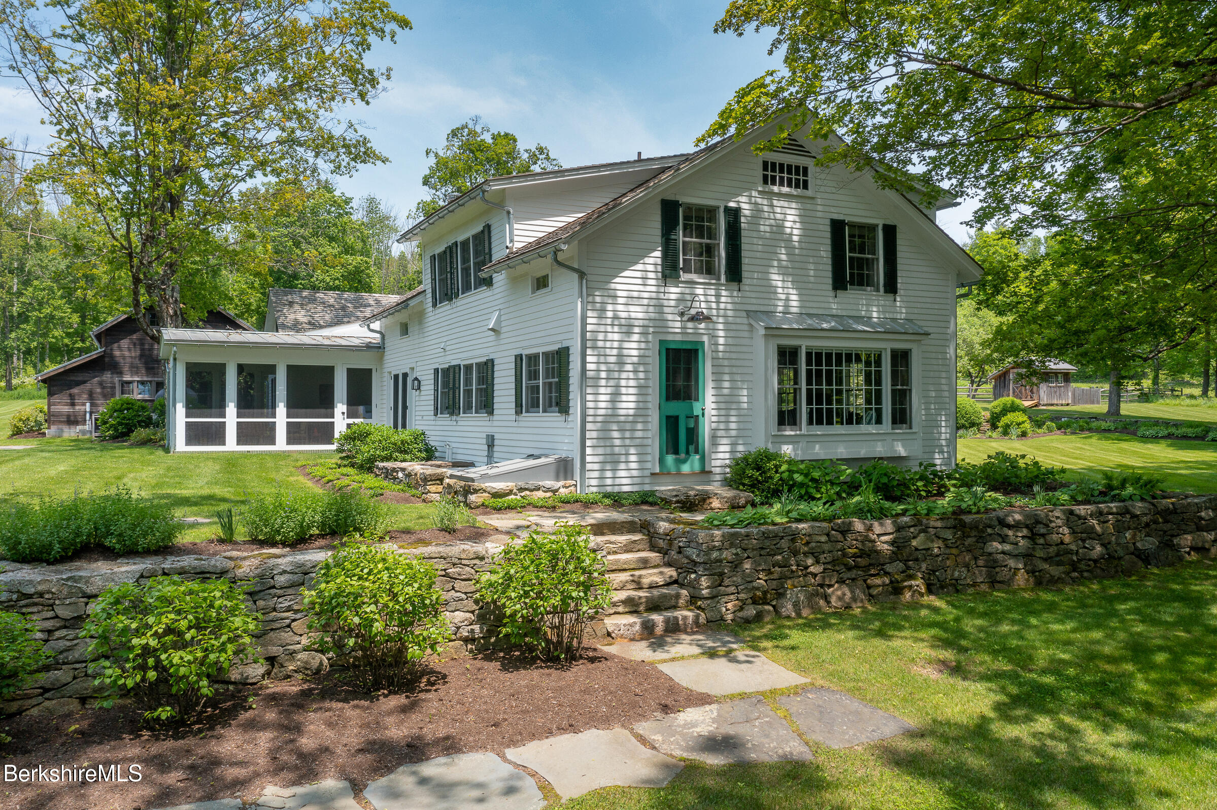 1015 Sisson Hill Road New Marlborough, MA 01230 - Photo 6 of 70 SOUTH AND WEST FACADE