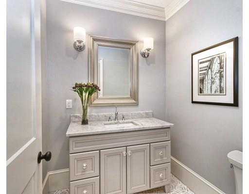 10 Russell Road Lexington, MA 02420 - Photo 16 of 29 a bathroom with a sink vanity and a mirror
