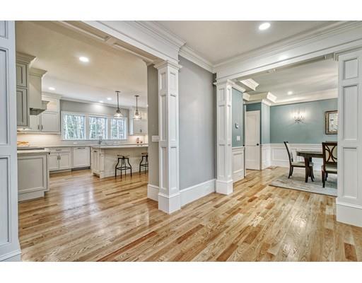 10 Russell Road Lexington, MA 02420 - Photo 3 of 29 a view of a living room and kitchen view