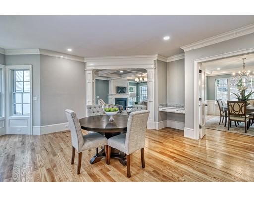 10 Russell Road Lexington, MA 02420 - Photo 8 of 29 a dining room with furniture and wooden floor