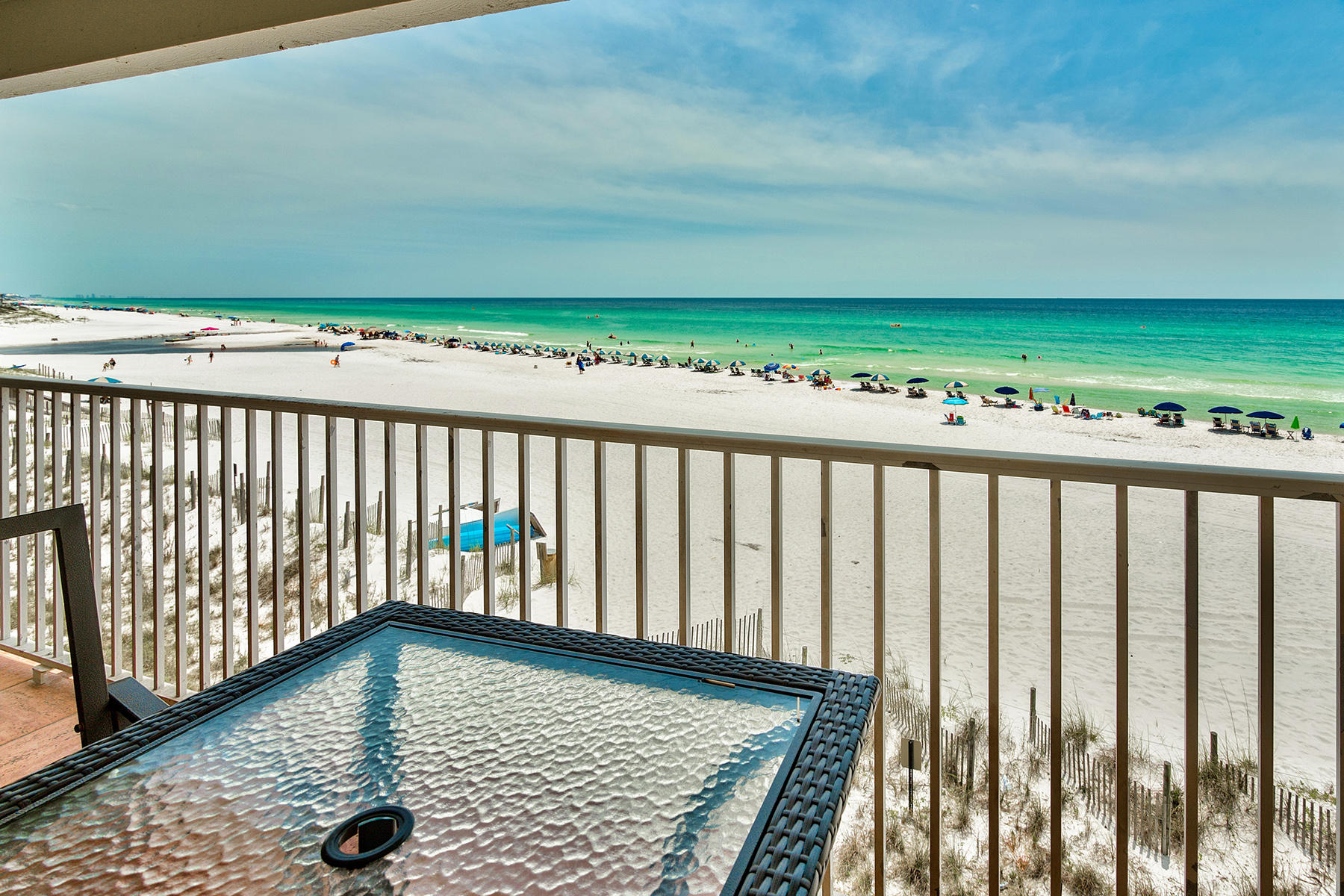 595 Eastern Lake Road, Unit 108 Santa Rosa Beach, FL 32459 - Photo 19 of 26 a view of wooden balcony