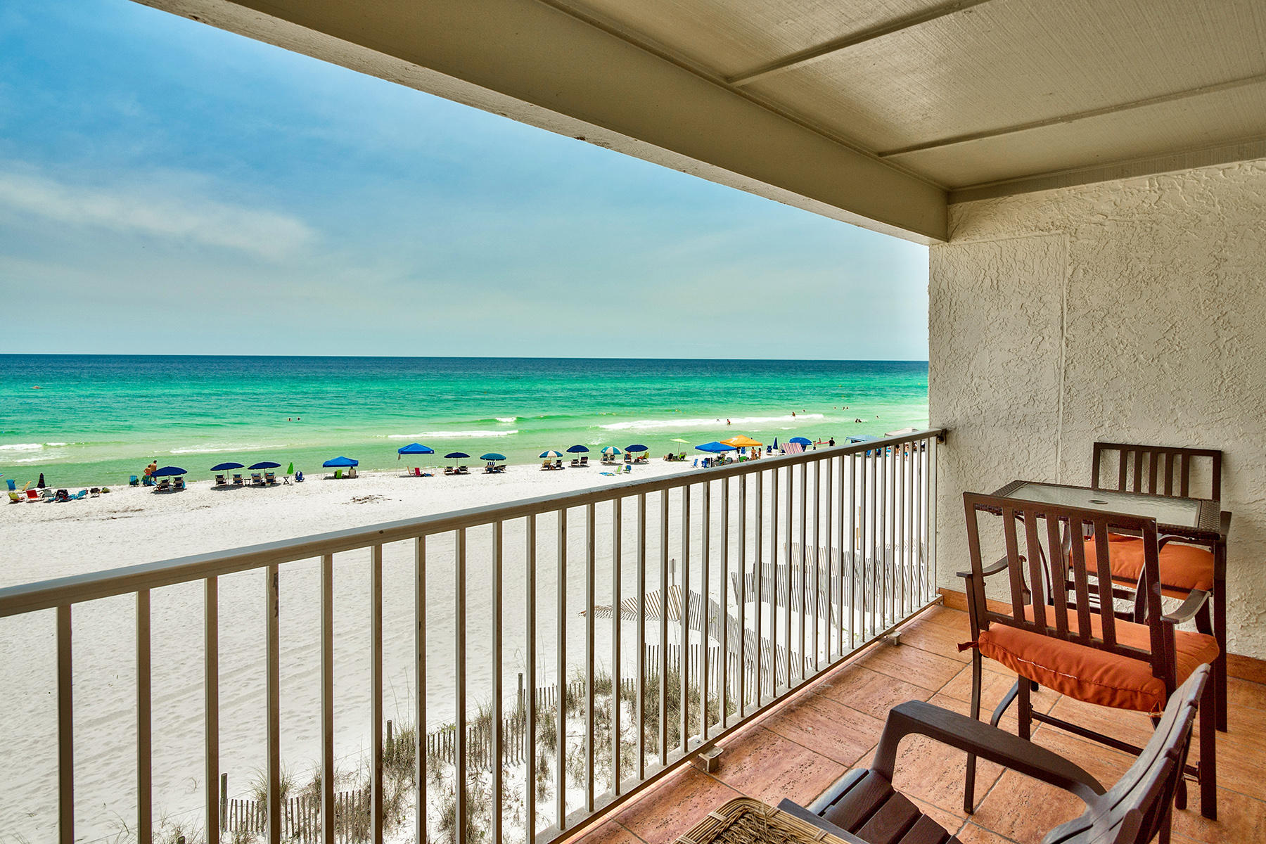 595 Eastern Lake Road, Unit 108 Santa Rosa Beach, FL 32459 - Photo 20 of 26 a view of a balcony with an outdoor space