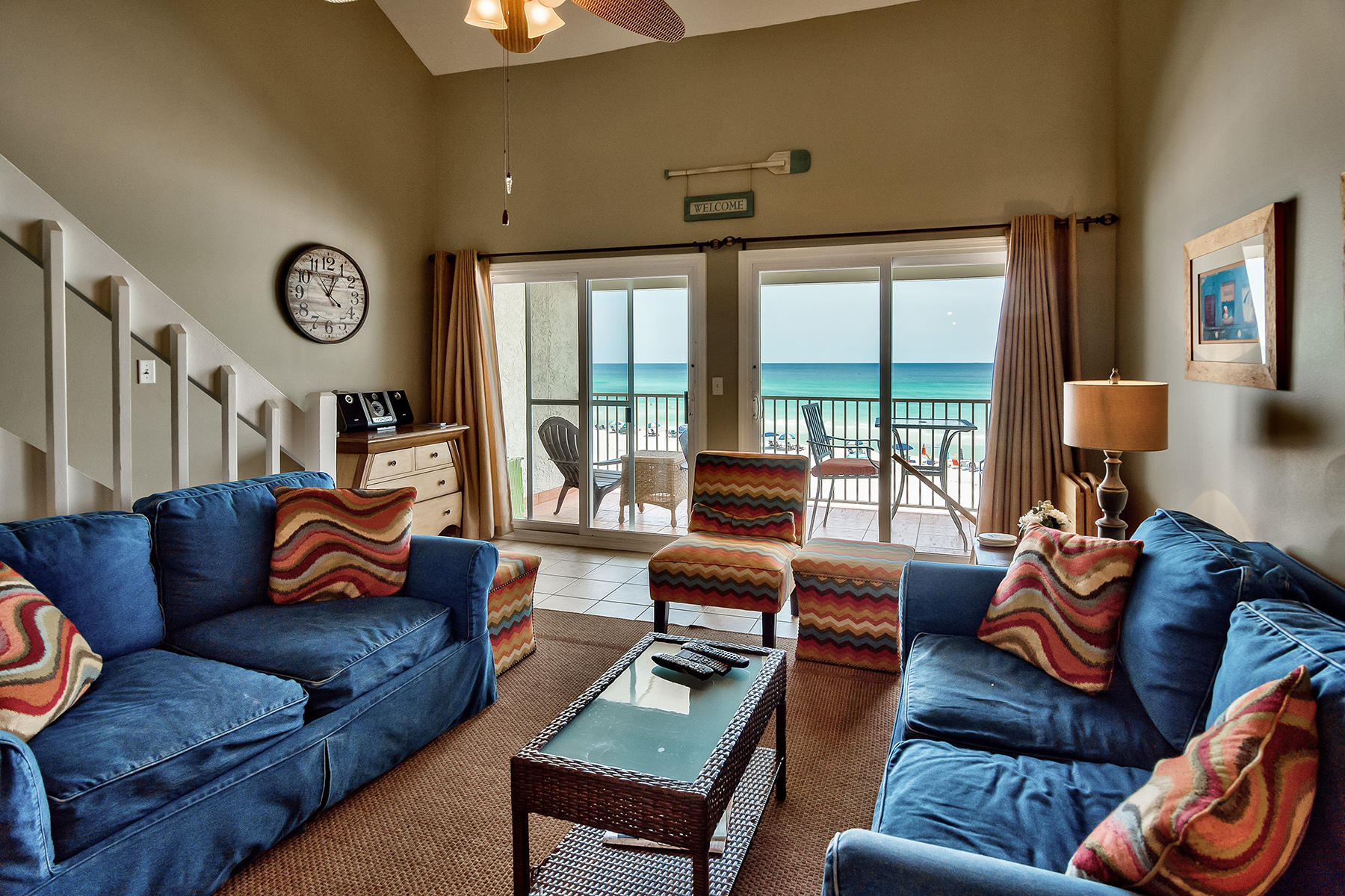 595 Eastern Lake Road, Unit 108 Santa Rosa Beach, FL 32459 - Photo 2 of 26 a living room with furniture and a large window
