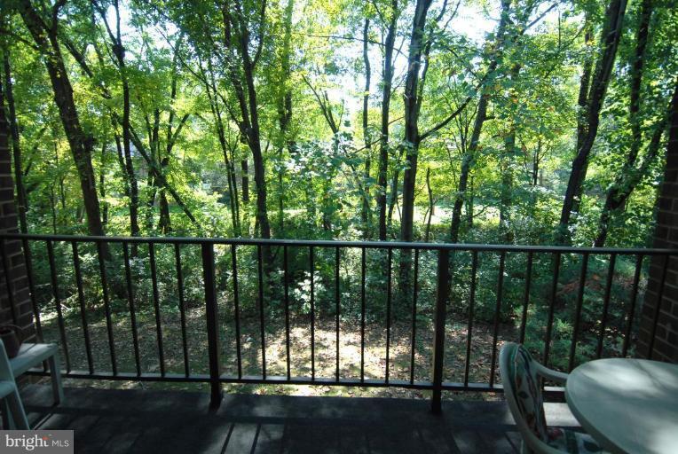 1412 Northgate Square, Unit 12/12B Reston, VA 20190 - Photo 17 of 18 Deck - View from